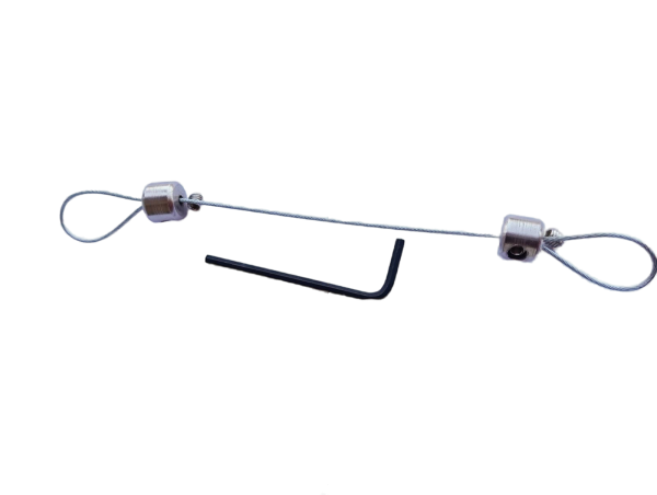 Tether Ties Pack Of 10 Wire, 20 Bush, 20 Screw, 1 Key