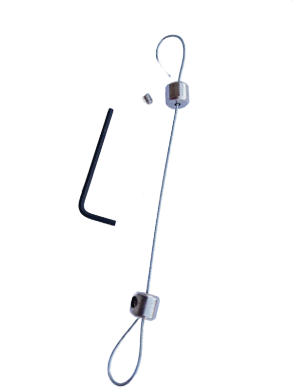 Tether Ties Pack Of 10 Wire, 20 Bush, 20 Screw, 1 Key - Image 4